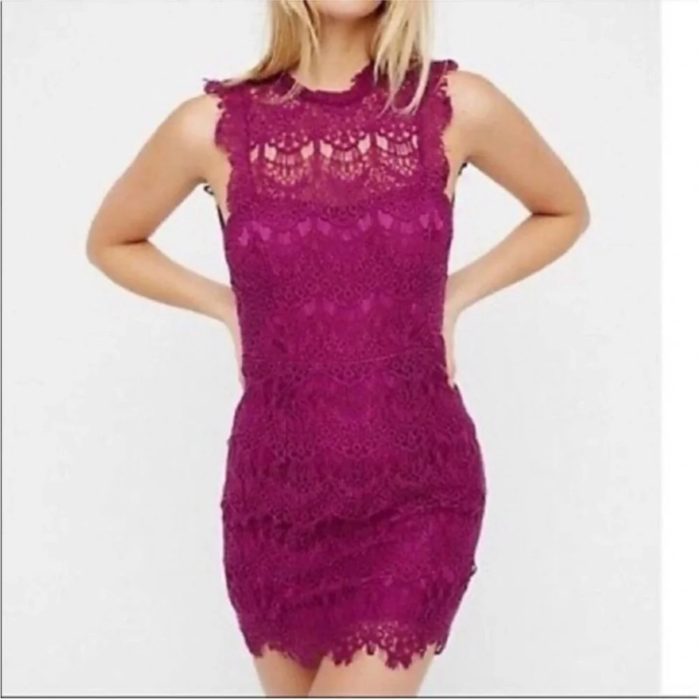 Free People bodycon lace